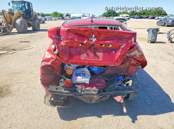 ML32F3FJ5HHF16124 2017 MITSUBISHI MIRAGE Red Vista trasera