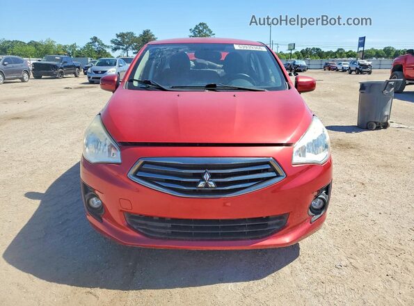 ML32F3FJ5HHF16124 2017 MITSUBISHI MIRAGE Red Vista frontal