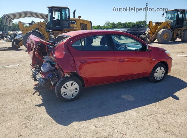 ML32F3FJ5HHF16124 2017 MITSUBISHI MIRAGE Red Trasero derecho