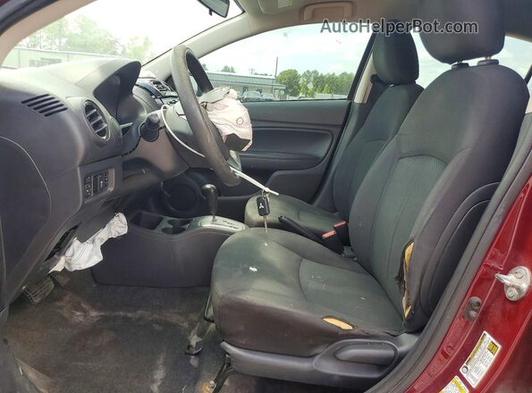 ML32F3FJ5HHF19069 2017 MITSUBISHI MIRAGE Purple Front interior view