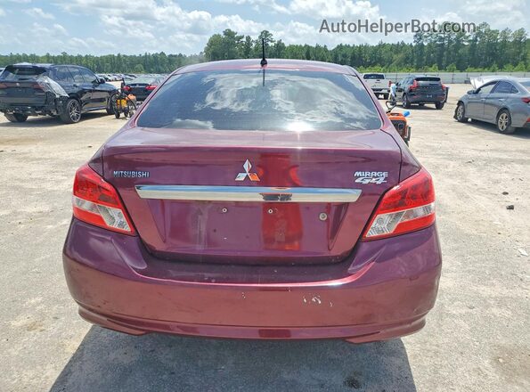 ML32F3FJ5HHF19069 2017 MITSUBISHI MIRAGE Purple Rear view