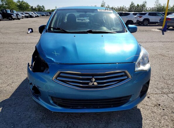 ML32F3FJ5KHF12601 2019 MITSUBISHI MIRAGE Teal წინა ხედი