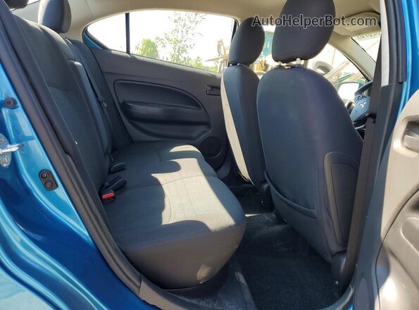 ML32F3FJ5KHF12601 2019 MITSUBISHI MIRAGE Teal უკანა სავარძლების ხედი