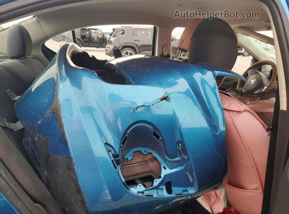 ML32F3FJ5LHF07870 2020 MITSUBISHI MIRAGE Синий Вид задних сидений