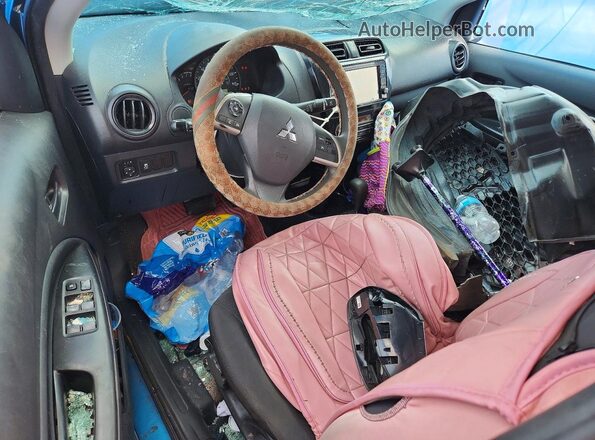 ML32F3FJ5LHF07870 2020 MITSUBISHI MIRAGE Синий Вид панели приборов