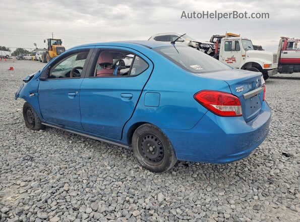ML32F3FJ5LHF07870 2020 MITSUBISHI MIRAGE Синий Задняя левая четверть