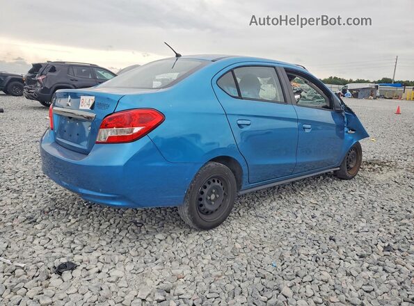 ML32F3FJ5LHF07870 2020 MITSUBISHI MIRAGE Синий Задняя правая четверть