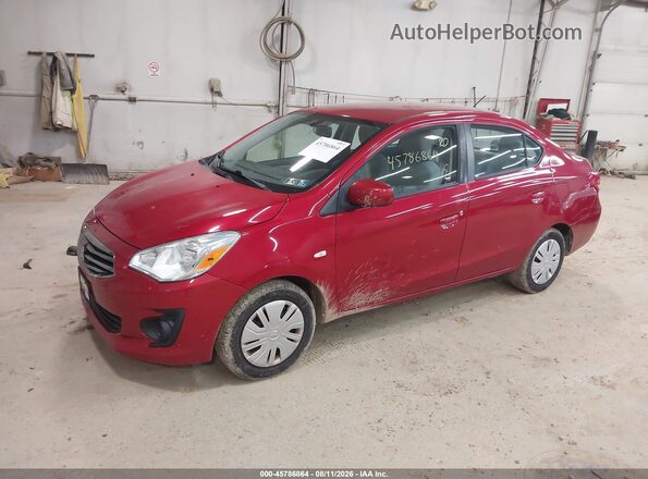 ML32F3FJ6HHF14253 2017 MITSUBISHI MIRAGE G4 Red Front left