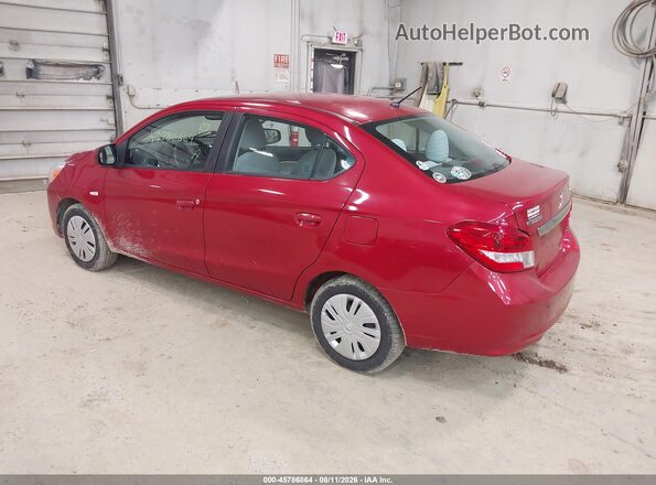 ML32F3FJ6HHF14253 2017 MITSUBISHI MIRAGE G4 Red Rear left