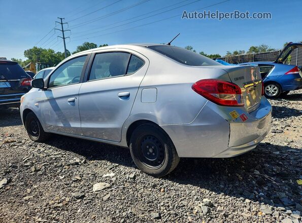 ML32F3FJ6JHF04800 2018 MITSUBISHI MIRAGE Silver Rear left