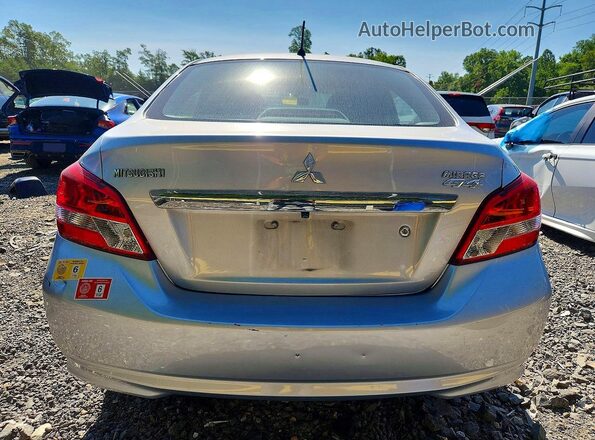 ML32F3FJ6JHF04800 2018 MITSUBISHI MIRAGE Silver Rear view