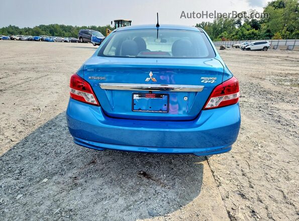 ML32F3FJ6JHF07292 2018 MITSUBISHI MIRAGE Blue უკანა ხედი