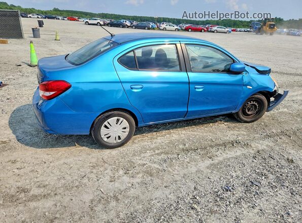 ML32F3FJ6JHF07292 2018 MITSUBISHI MIRAGE Blue უკანა მარჯვენა