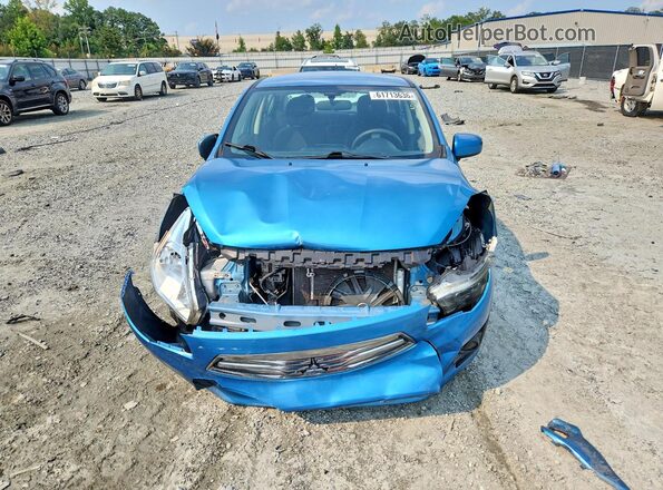 ML32F3FJ6JHF07292 2018 MITSUBISHI MIRAGE Blue წინა ხედი