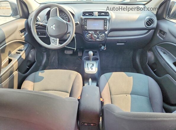 ML32F3FJ6JHF07292 2018 MITSUBISHI MIRAGE Blue წინა პანელის ხედი