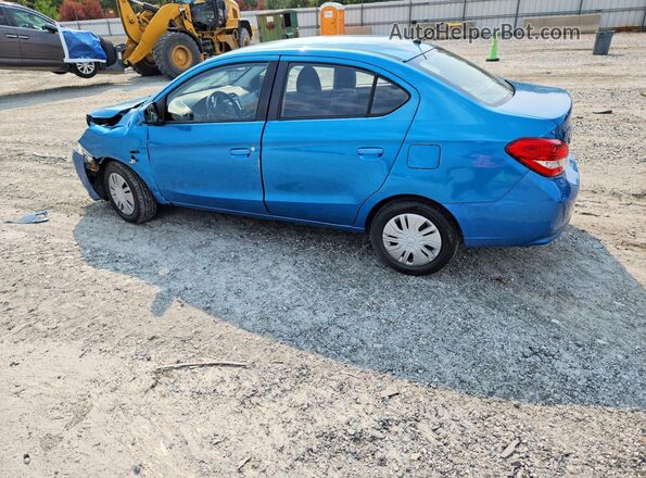 ML32F3FJ6JHF07292 2018 MITSUBISHI MIRAGE Blue უკანა მარცხენა