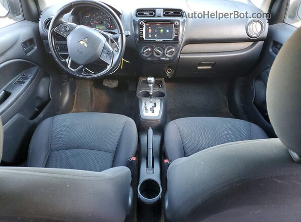 ML32F3FJ6JHF15876 2018 MITSUBISHI MIRAGE White წინა პანელის ხედი