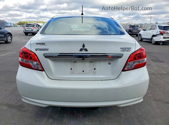 ML32F3FJ6JHF15876 2018 MITSUBISHI MIRAGE White უკანა ხედი