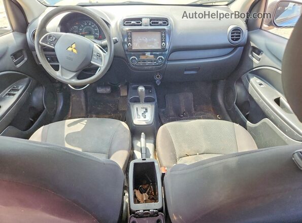 ML32F3FJ6LHF08848 2020 MITSUBISHI MIRAGE Blue Вид панелі приладів