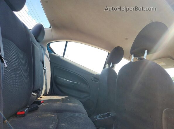 ML32F3FJ6LHF08848 2020 MITSUBISHI MIRAGE Blue Вид задніх сидінь