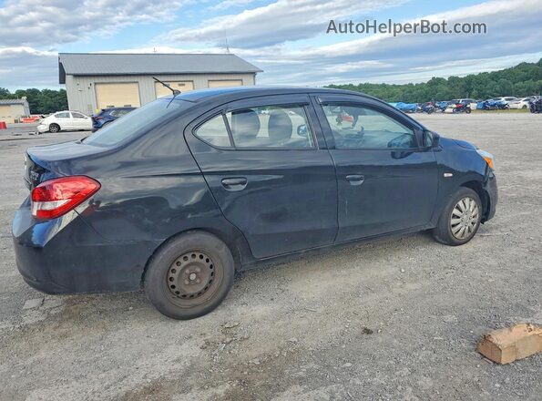 ML32F3FJ7HHF07814 2017 MITSUBISHI MIRAGE Black Հետևի աջ