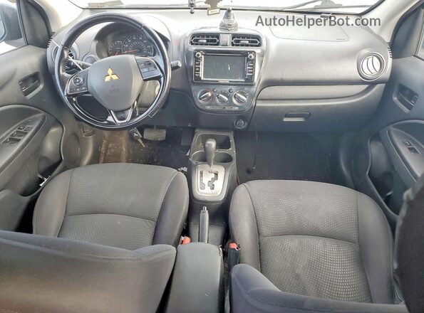 ML32F3FJ7HHF07814 2017 MITSUBISHI MIRAGE Black Առջևի վահանակի տեսք