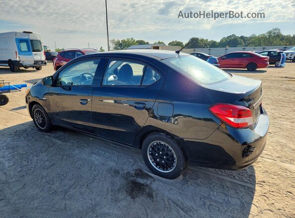 ML32F3FJ7JHF10136 2018 MITSUBISHI MIRAGE Black უკანა მარცხენა