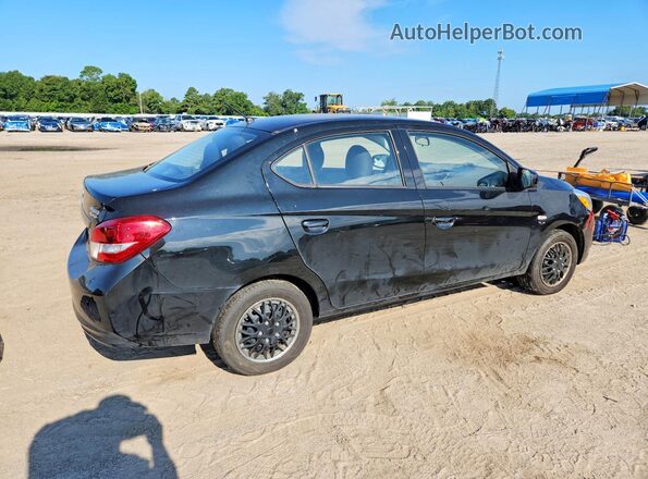 ML32F3FJ7JHF10136 2018 MITSUBISHI MIRAGE Black უკანა მარჯვენა