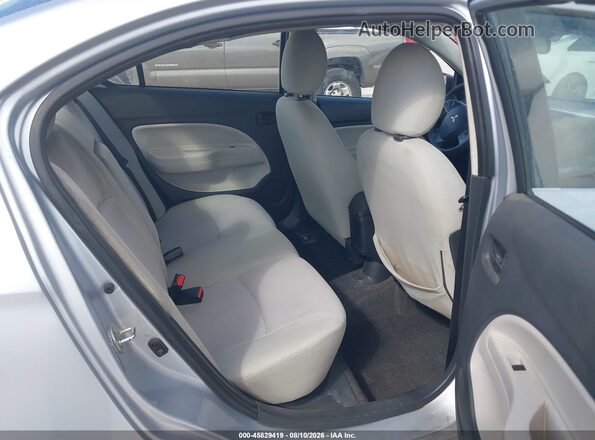 ML32F3FJ7KHF15256 2019 MITSUBISHI MIRAGE G4 Silver VIN sticker view