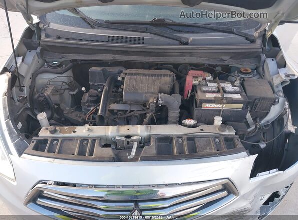 ML32F3FJ7KHF15256 2019 MITSUBISHI MIRAGE G4 Silver Rear view