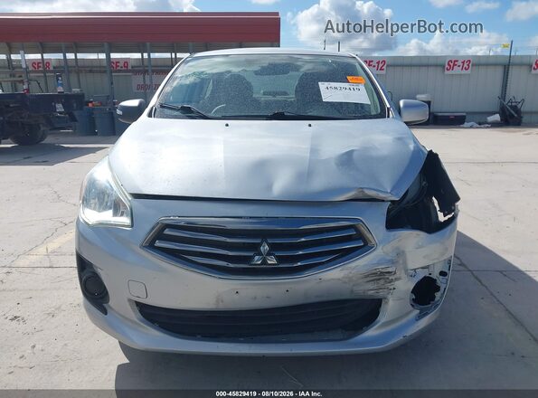 ML32F3FJ7KHF15256 2019 MITSUBISHI MIRAGE G4 Silver Rear interior view