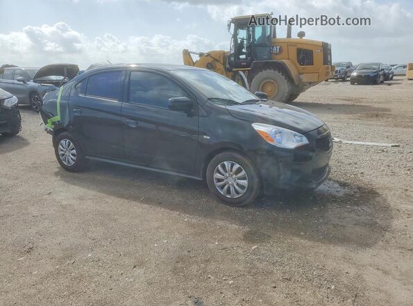 ML32F3FJ7LHF08986 2020 MITSUBISHI MIRAGE Black Front right
