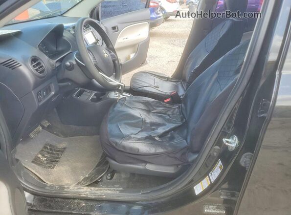 ML32F3FJ7LHF08986 2020 MITSUBISHI MIRAGE Black Front interior view
