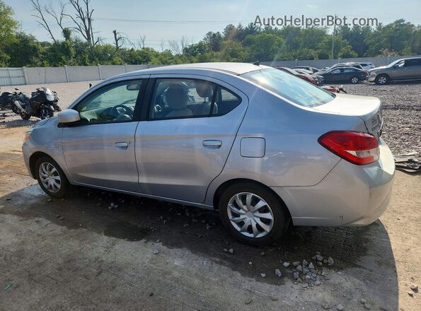 ML32F3FJ8HHF17073 2017 MITSUBISHI MIRAGE Silver უკანა მარცხენა