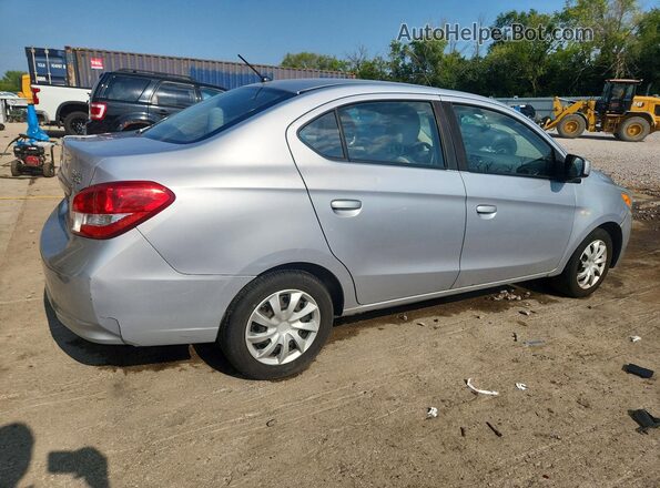 ML32F3FJ8HHF17073 2017 MITSUBISHI MIRAGE Silver უკანა მარჯვენა