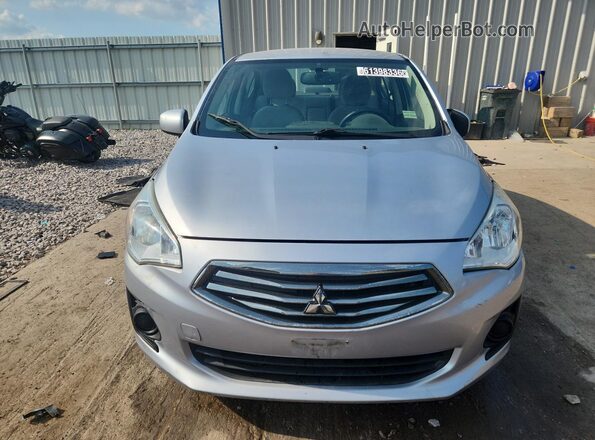 ML32F3FJ8HHF17073 2017 MITSUBISHI MIRAGE Silver VIN კოდის სტიკერის ხედი