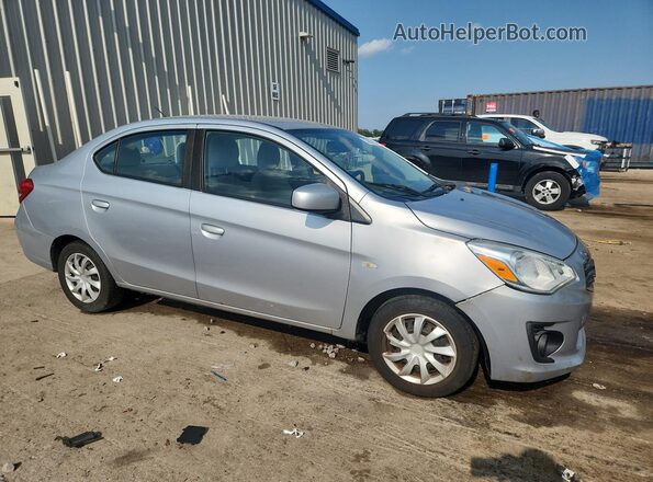 ML32F3FJ8HHF17073 2017 MITSUBISHI MIRAGE Silver 