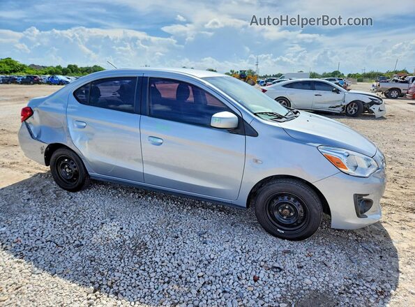 ML32F3FJ8KHF05559 2019 MITSUBISHI MIRAGE Silver Delantero derecho
