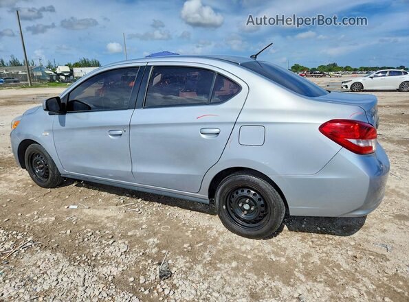 ML32F3FJ8KHF05559 2019 MITSUBISHI MIRAGE Silver Trasero izquierdo