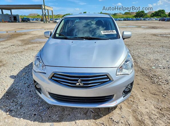 ML32F3FJ8KHF05559 2019 MITSUBISHI MIRAGE Silver Vista frontal