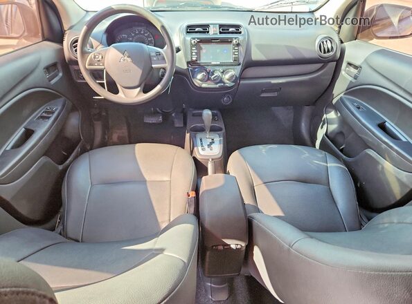 ML32F3FJ8KHF05559 2019 MITSUBISHI MIRAGE Silver Vista del salpicadero