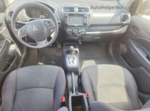 ML32F3FJ8KHF07361 2019 MITSUBISHI MIRAGE Black Вид панелі приладів