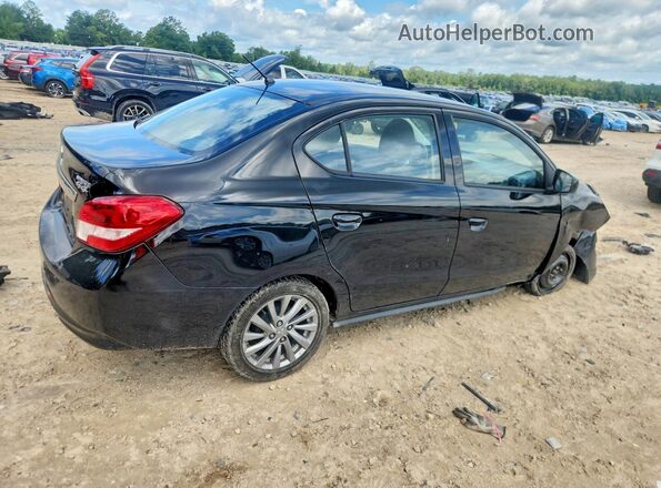 ML32F3FJ8KHF07361 2019 MITSUBISHI MIRAGE Black Задня права чверть