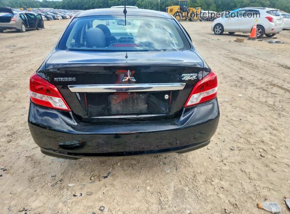 ML32F3FJ8KHF07361 2019 MITSUBISHI MIRAGE Black Вид ззаду