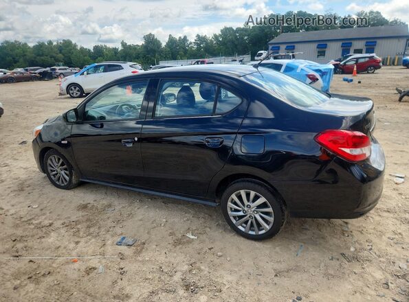 ML32F3FJ8KHF07361 2019 MITSUBISHI MIRAGE Black Задня ліва чверть