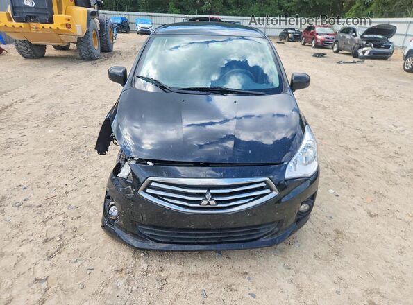 ML32F3FJ8KHF07361 2019 MITSUBISHI MIRAGE Black Вид спереду