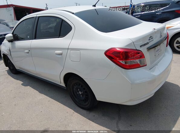 ML32F3FJ8KHF15069 2019 MITSUBISHI MIRAGE G4 White უკანა მარცხენა