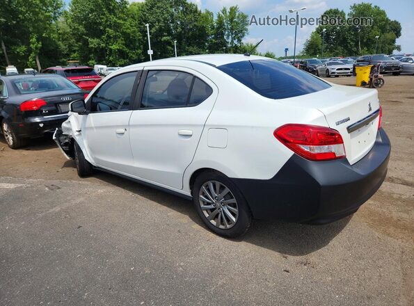 ML32F3FJ8KHF15587 2019 MITSUBISHI MIRAGE White Trasero izquierdo