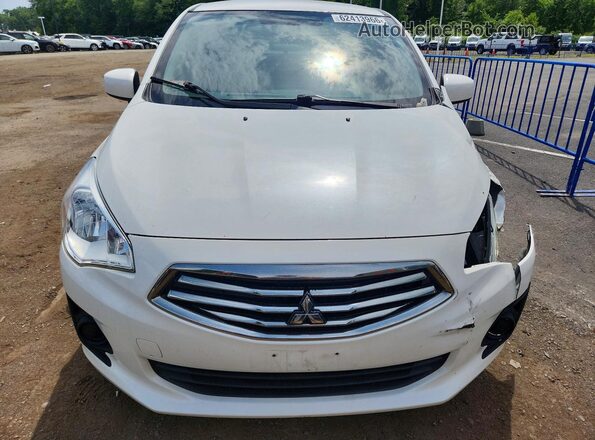 ML32F3FJ8KHF15587 2019 MITSUBISHI MIRAGE White Vista frontal