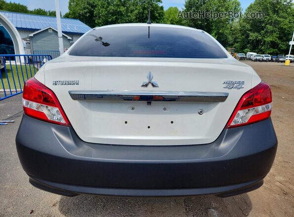 ML32F3FJ8KHF15587 2019 MITSUBISHI MIRAGE White Vista trasera